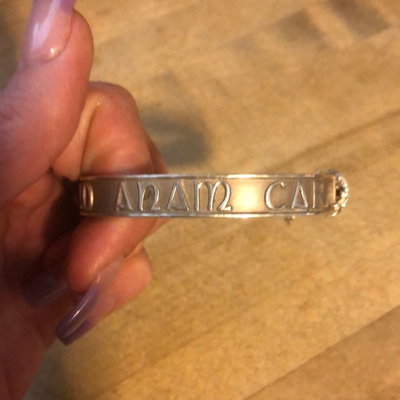 Gaelic Sterling Silver Soul Mate Bangle - Picture 4 of 8